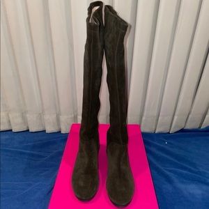 Le Babe Knee Wedge boots size 7.5